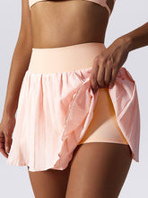 Load image into Gallery viewer, Pleated Wide Waistband Sports Skirt
