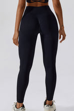 Load image into Gallery viewer, Slim Fit Wide Waistband Long Sports Leggings
