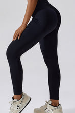 Load image into Gallery viewer, Slim Fit Wide Waistband Long Sports Leggings
