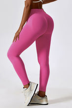 Load image into Gallery viewer, Slim Fit Wide Waistband Sports Leggings
