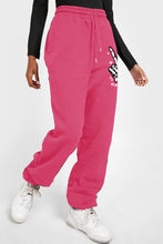 Load image into Gallery viewer, Simply Love Full Size Drawstring DAY YOU DESERVE Graphic Long Sweatpants
