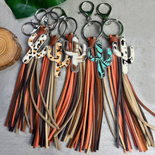 Load image into Gallery viewer, Cactus Keychain with Tassel
