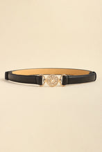 Load image into Gallery viewer, Rhinestone Decor PU Leather Belt
