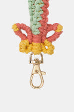 Load image into Gallery viewer, Butterfly Shape Macrame Key Chain
