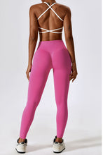 Load image into Gallery viewer, Slim Fit Wide Waistband Sports Leggings
