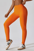 Load image into Gallery viewer, Wide Waistband Slim Fit Long Sports Leggings
