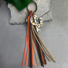 Load image into Gallery viewer, Cactus Keychain with Tassel
