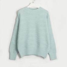 Load image into Gallery viewer, Round Neck Dropped Shoulder Sweater
