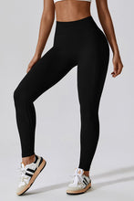 Load image into Gallery viewer, Wide Waistband Slim Fit Long Sports Leggings
