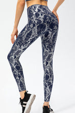 Load image into Gallery viewer, Animal Print Slim Fit Wide Waistband Long Sports Pants
