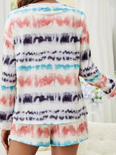 Load image into Gallery viewer, Tie-Dye Dropped Shoulder Lounge Set
