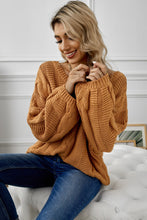 Load image into Gallery viewer, Cable Knit V-Neck Sweater
