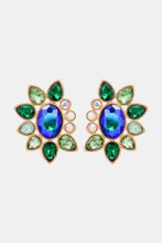 Load image into Gallery viewer, Geometrical Shape Glass Stone Dangle Earrings
