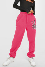 Load image into Gallery viewer, Simply Love Full Size Drawstring DAY YOU DESERVE Graphic Long Sweatpants
