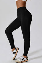 Load image into Gallery viewer, Wide Waistband Slim Fit Long Sports Leggings
