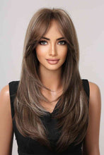 Load image into Gallery viewer, 13*1&quot; Full-Machine Wigs Synthetic Long Straight 22&quot;
