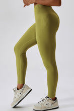 Load image into Gallery viewer, Slim Fit Wide Waistband Long Sports Leggings
