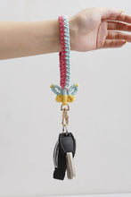 Load image into Gallery viewer, Butterfly Shape Macrame Key Chain
