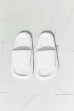 Load image into Gallery viewer, MMShoes Arms Around Me Open Toe Slide in White
