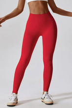 Load image into Gallery viewer, Wide Waistband Slim Fit Long Sports Leggings
