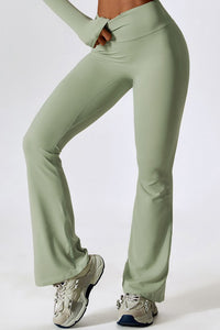 Wide Waistband Sports Pants