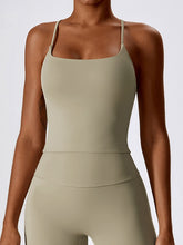 Load image into Gallery viewer, Square Neck Back Crisscross Tank Top
