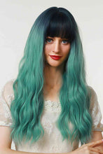 Load image into Gallery viewer, 13*1&quot; Full-Machine Wigs Synthetic Long Wave 26&quot; in Seafoam Ombre
