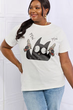 Load image into Gallery viewer, Simply Love Full Size PEW PEW Graphic Cotton Tee
