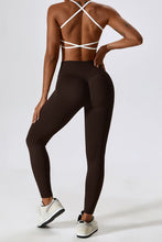 Load image into Gallery viewer, Slim Fit Wide Waistband Sports Leggings
