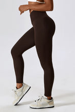 Load image into Gallery viewer, Slim Fit Wide Waistband Sports Leggings
